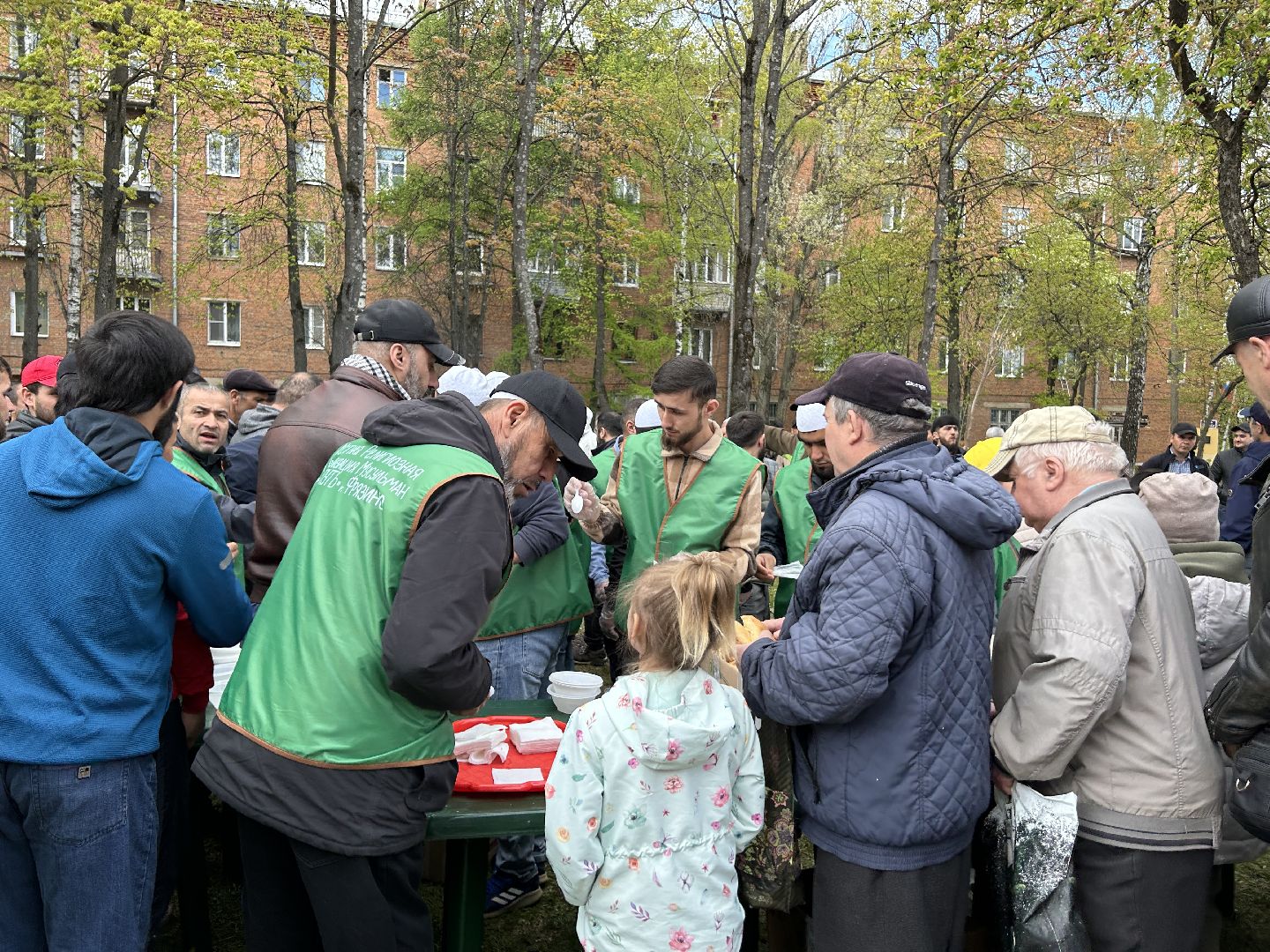 День Победы, полевая кухня