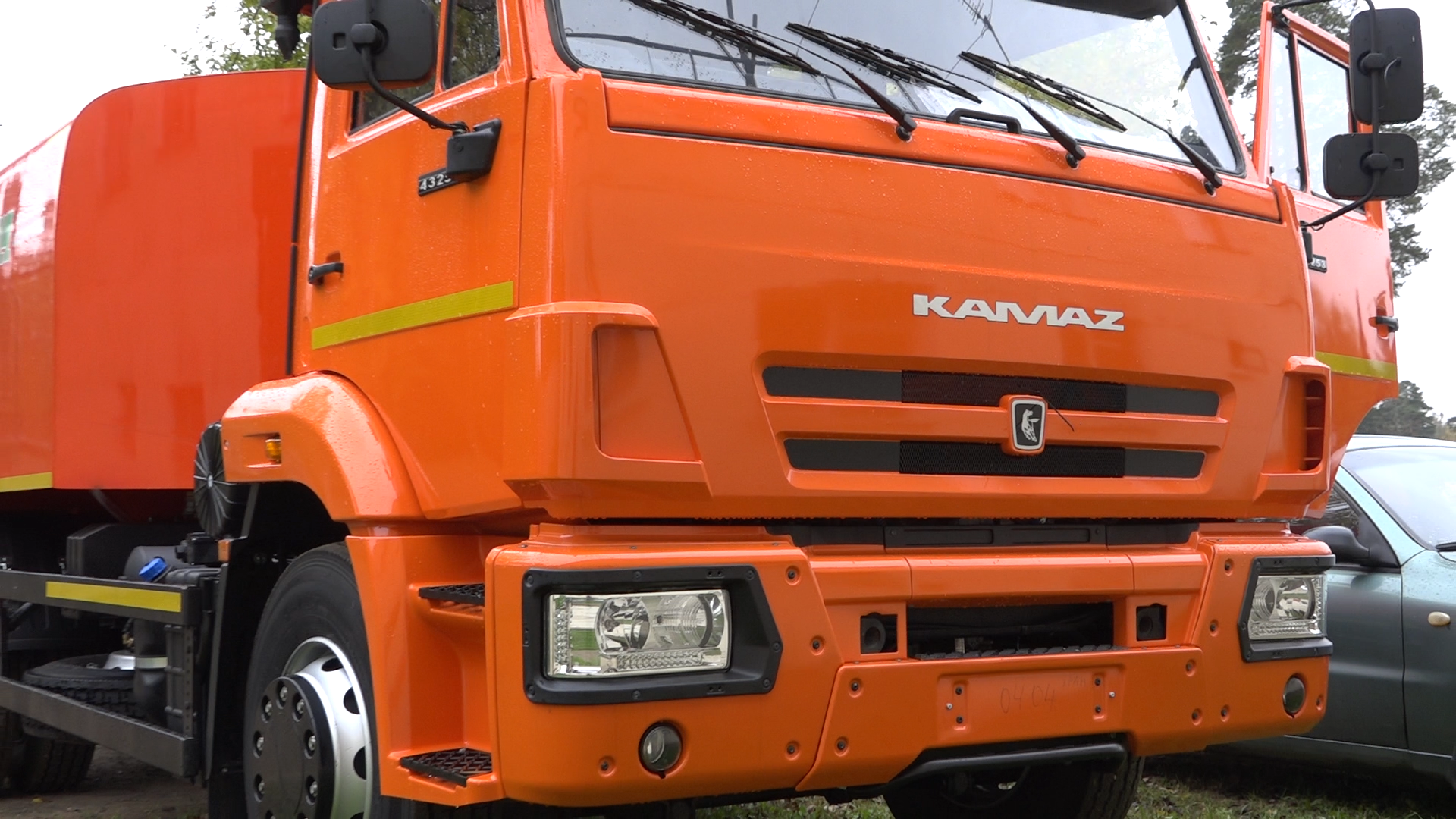 камаз, техника жкх, промывка сетей, устранение засора, власиха жкх,