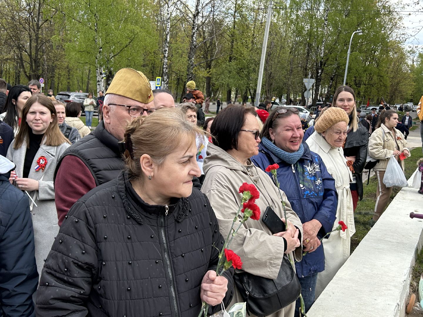 День Победы, митинг