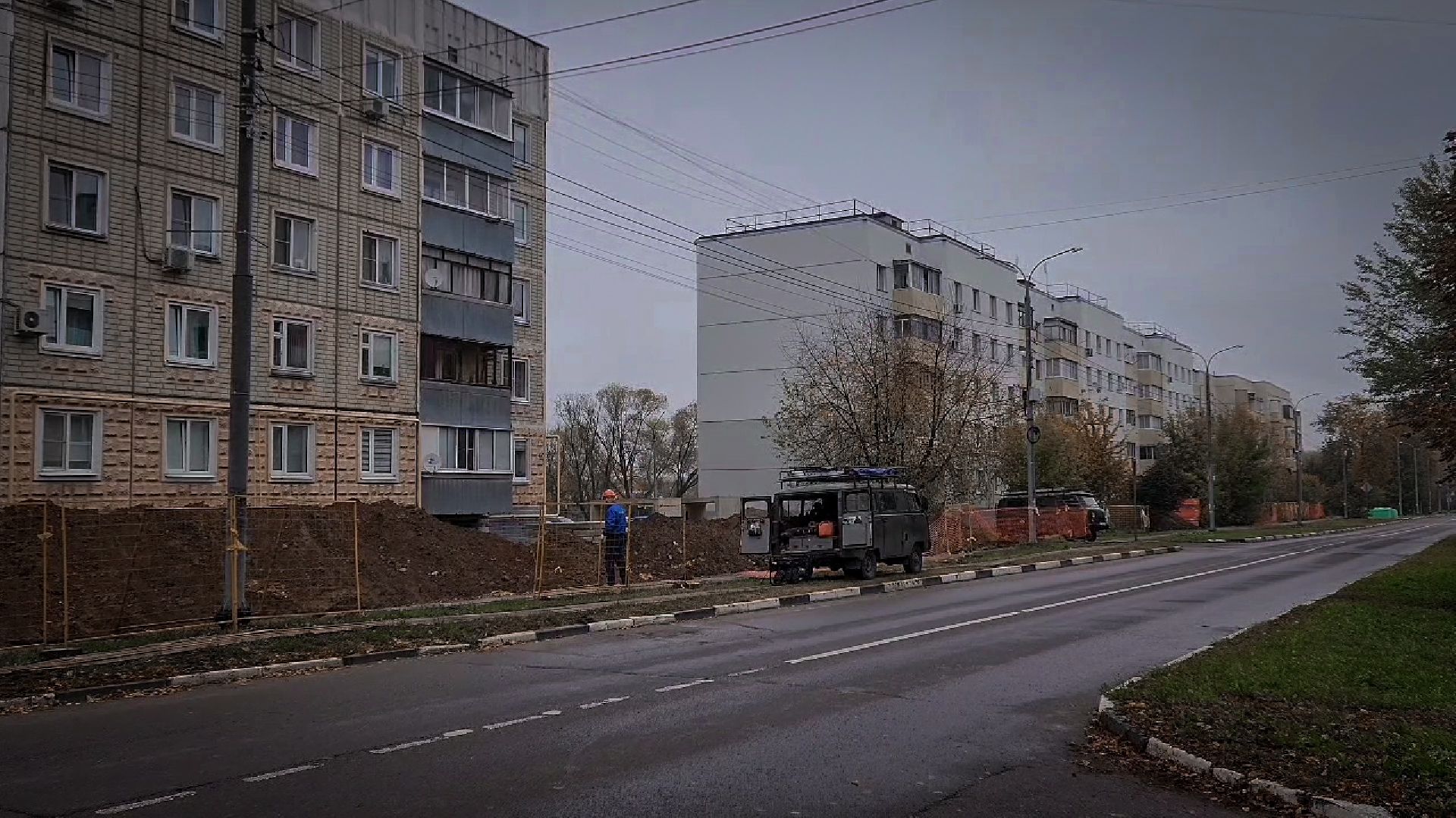 бронницы, строительство участка теплосети, новая теплосеть в бронницах, жкх,