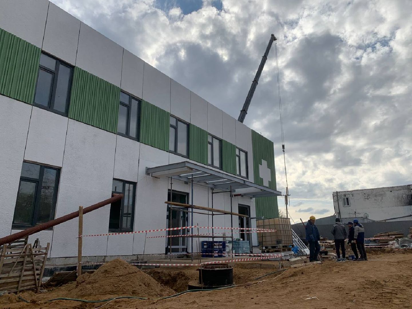 ступино, михнево, строительство, скорая медицинская помощь, здравоохранение,