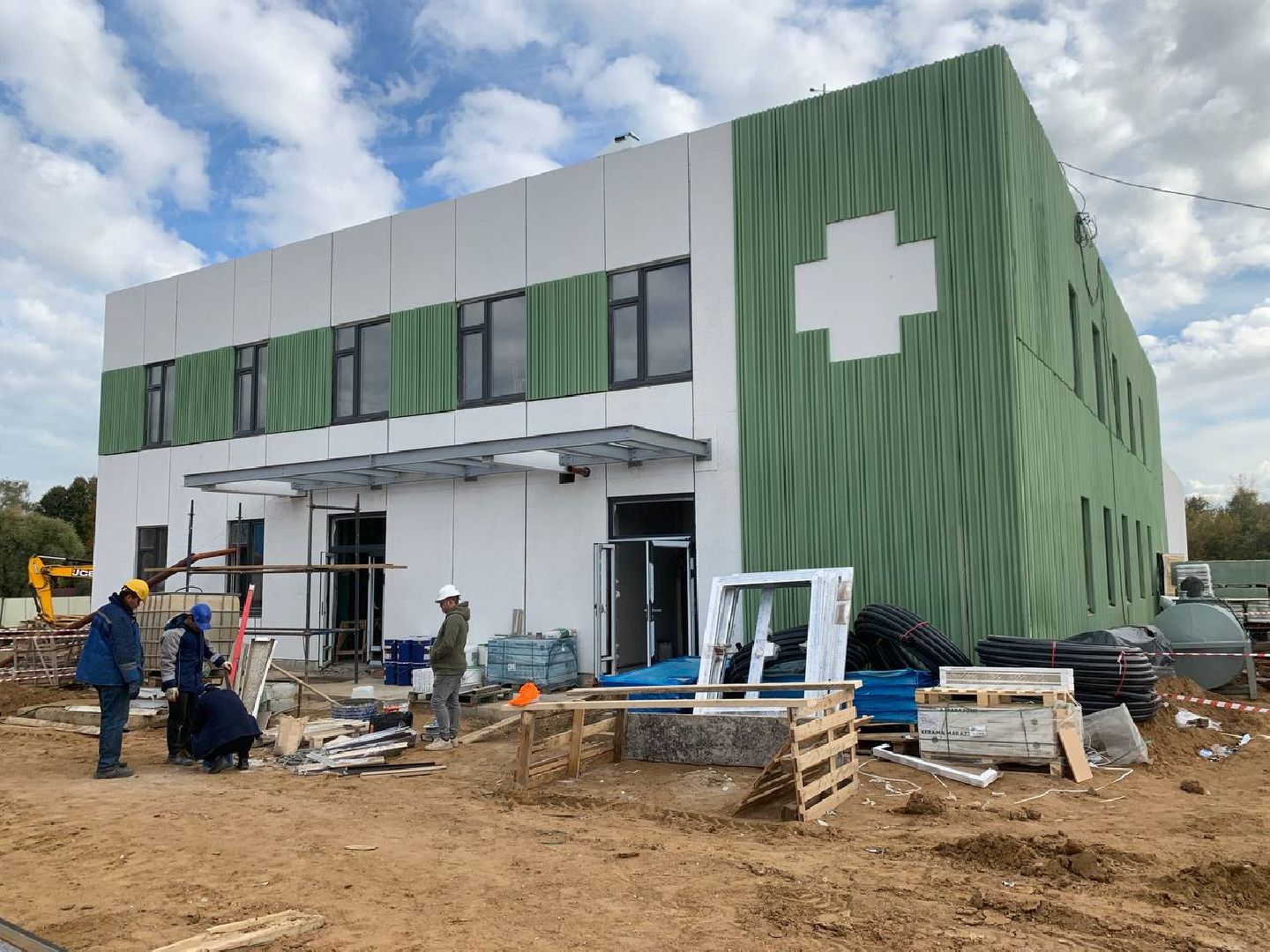 ступино, михнево, строительство, скорая медицинская помощь, здравоохранение,