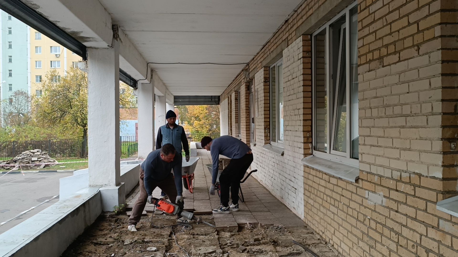 ремонт, больница, лобня,