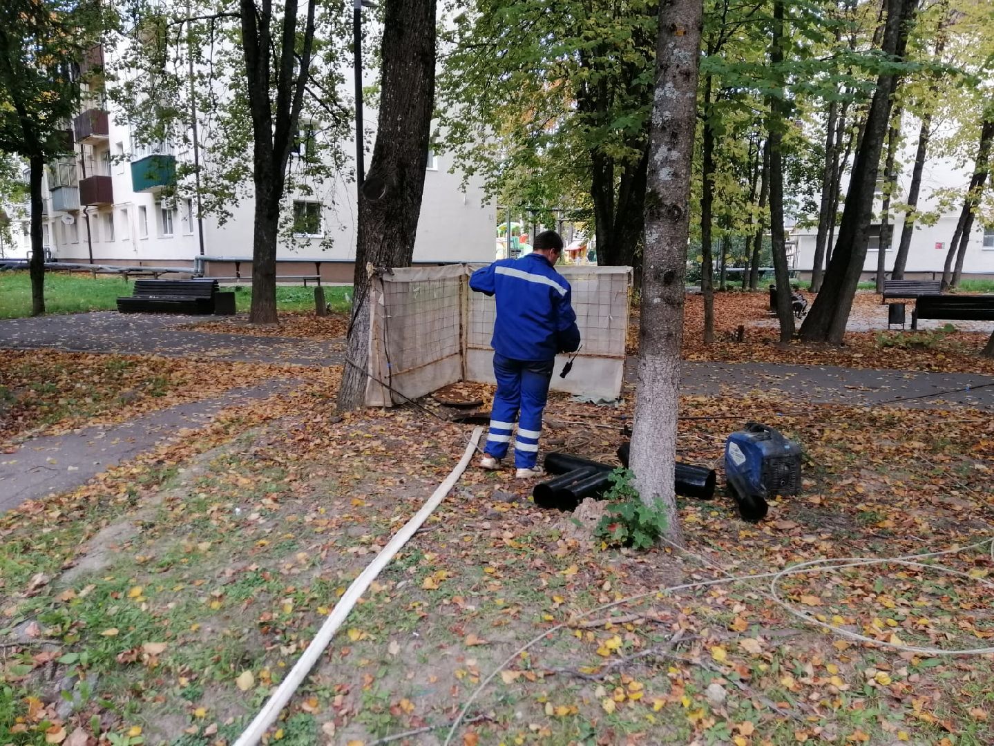 городской округ восход, жкх, благоустройство, канализация, канализационная сеть,