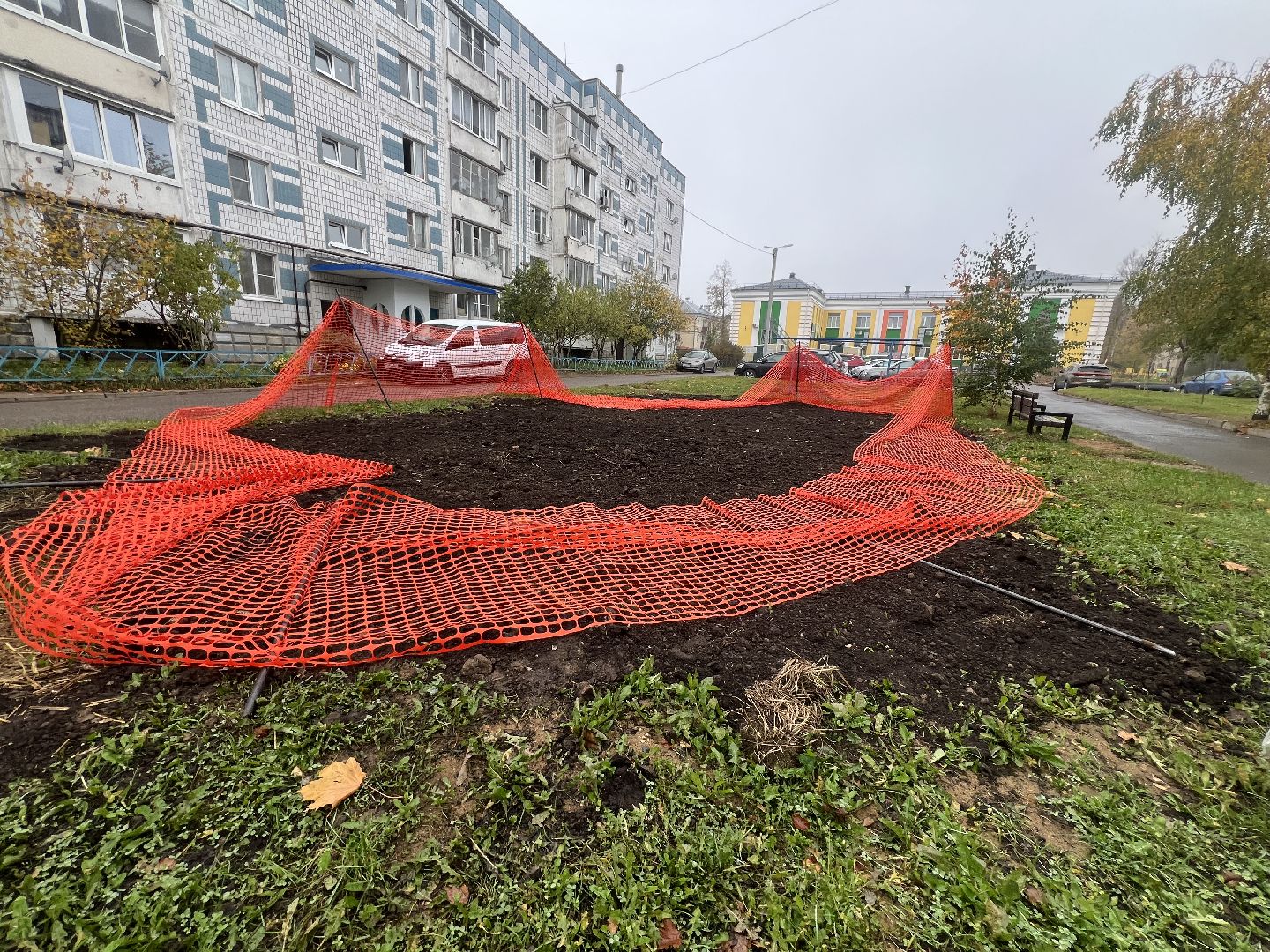 благоустройство 2025, детская игровая площадка, Запрудня, талдомский городской округ,