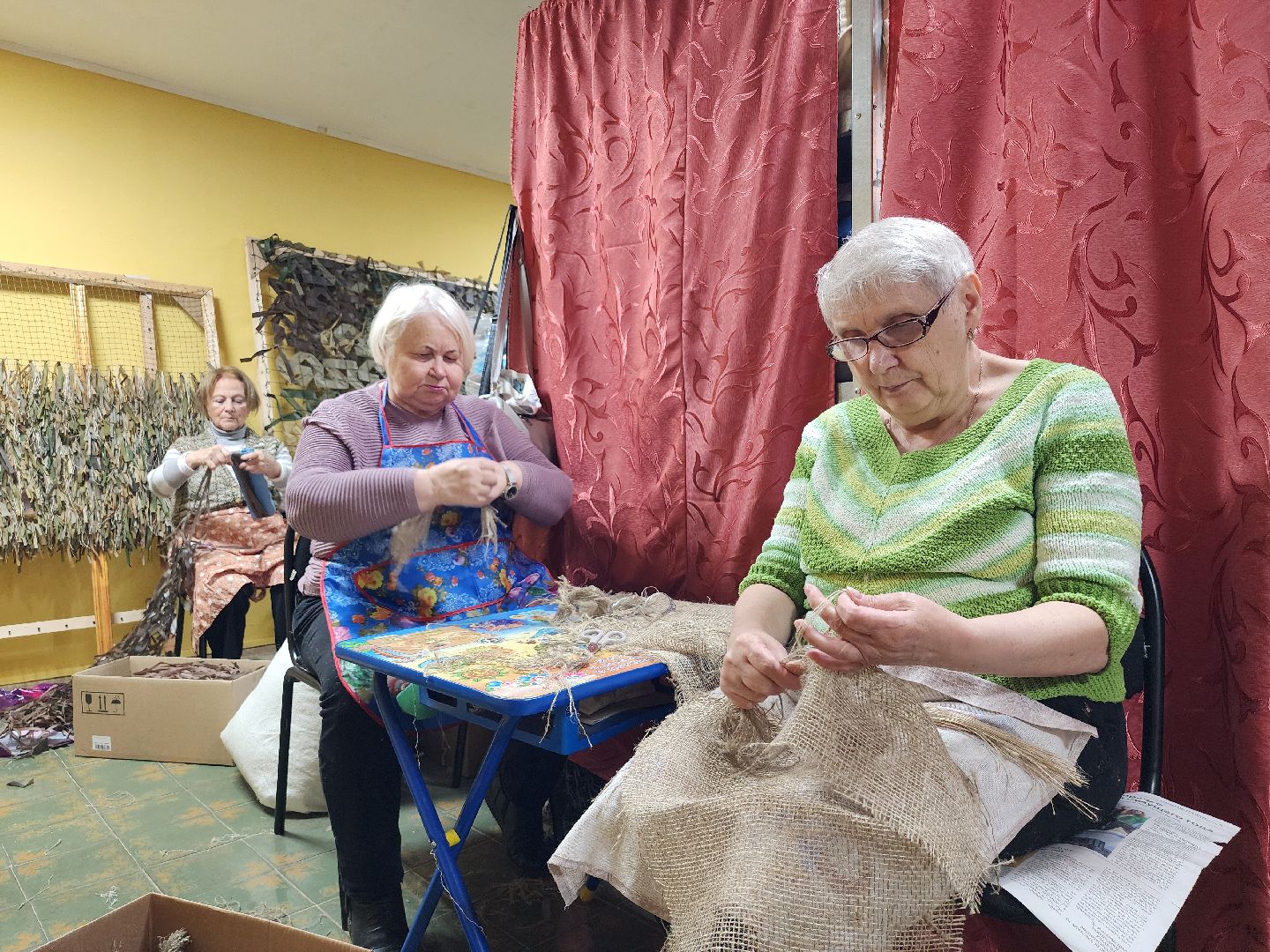 спецоперация, волонтеры, маскировочные сети, ногинск, богородский городской округ,