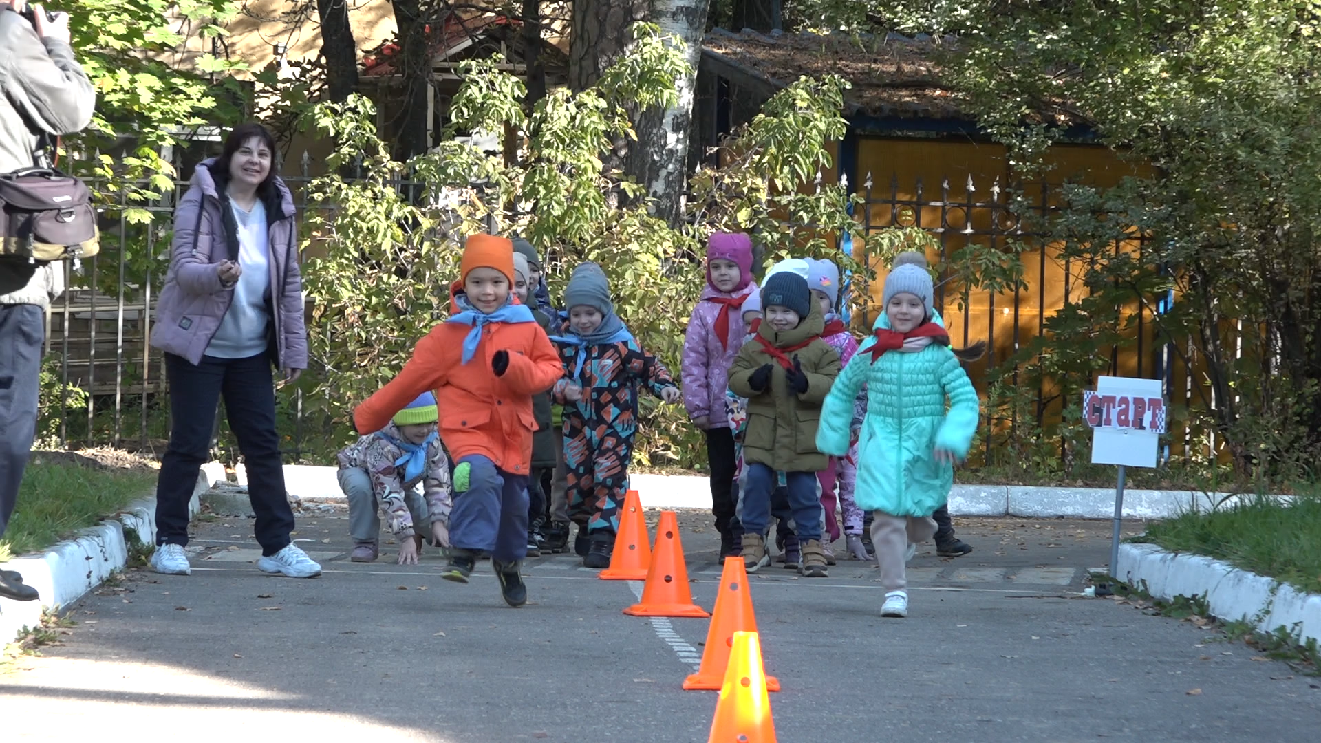 кросс наций, школа попова, спортивный бег, дошкольное отделение Попова, теремок школы попова,