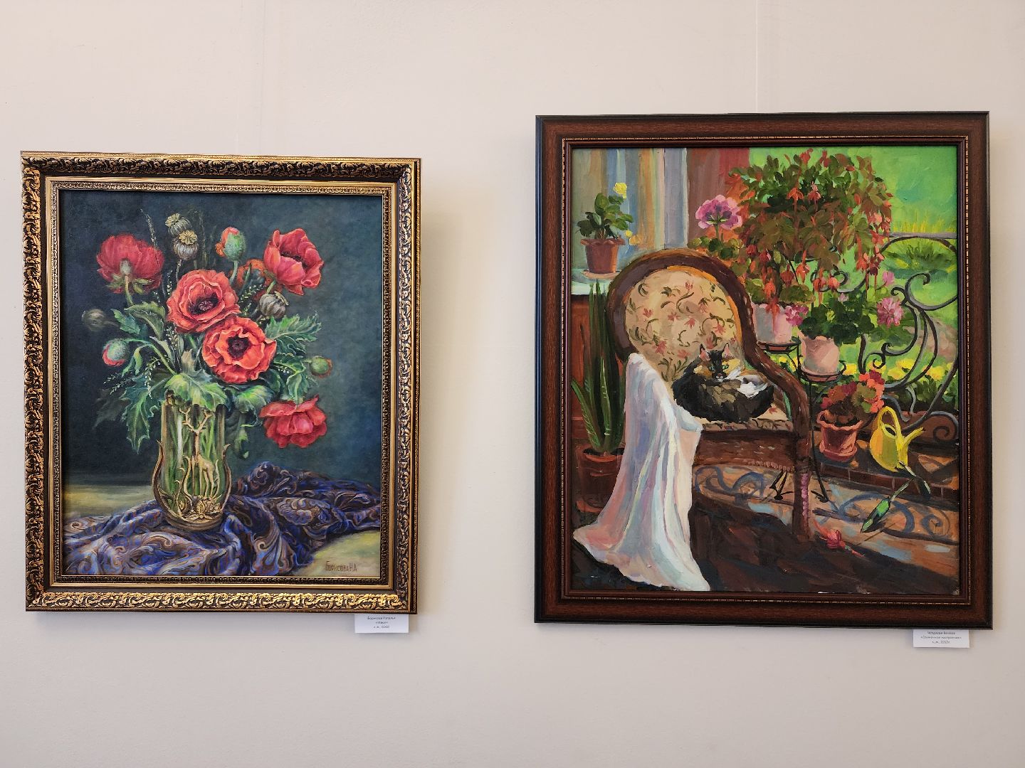 фрязино, художественная выставка, художники, живопись, картины, открытие выставки, натюрморт,