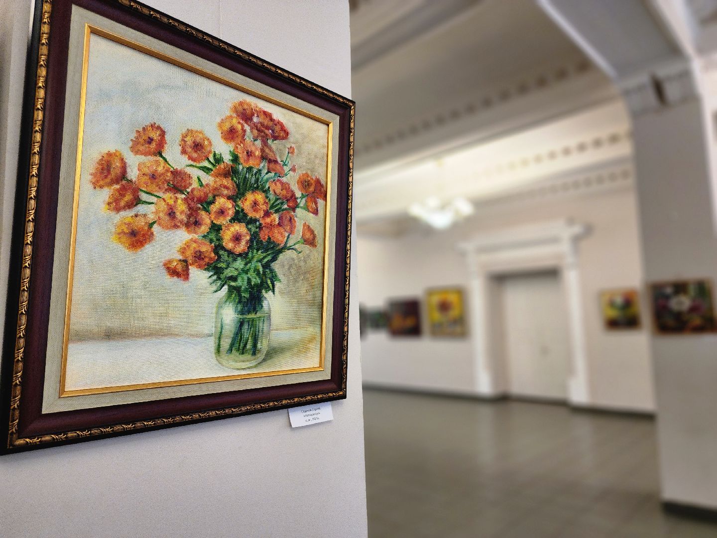 фрязино, художественная выставка, художники, живопись, картины, открытие выставки, натюрморт,