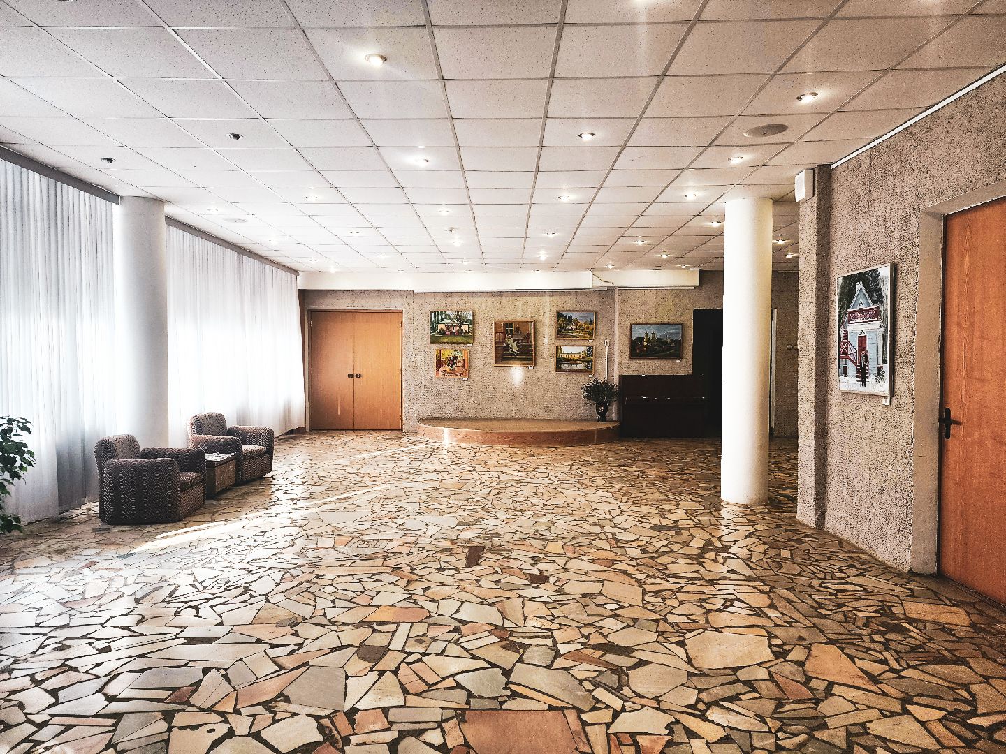 дом ученых пущино, серпухов, художники подмосковья,