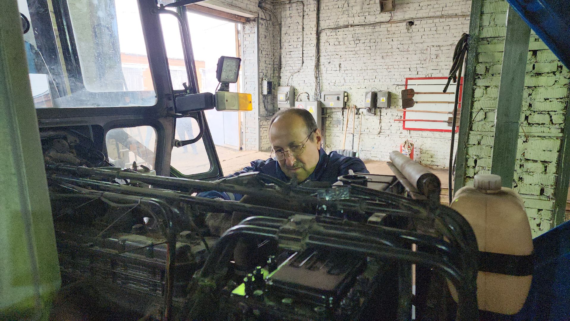 кашира, уборка улиц, зимний период, уборка снега, мбу благоустройство, спецтехника,