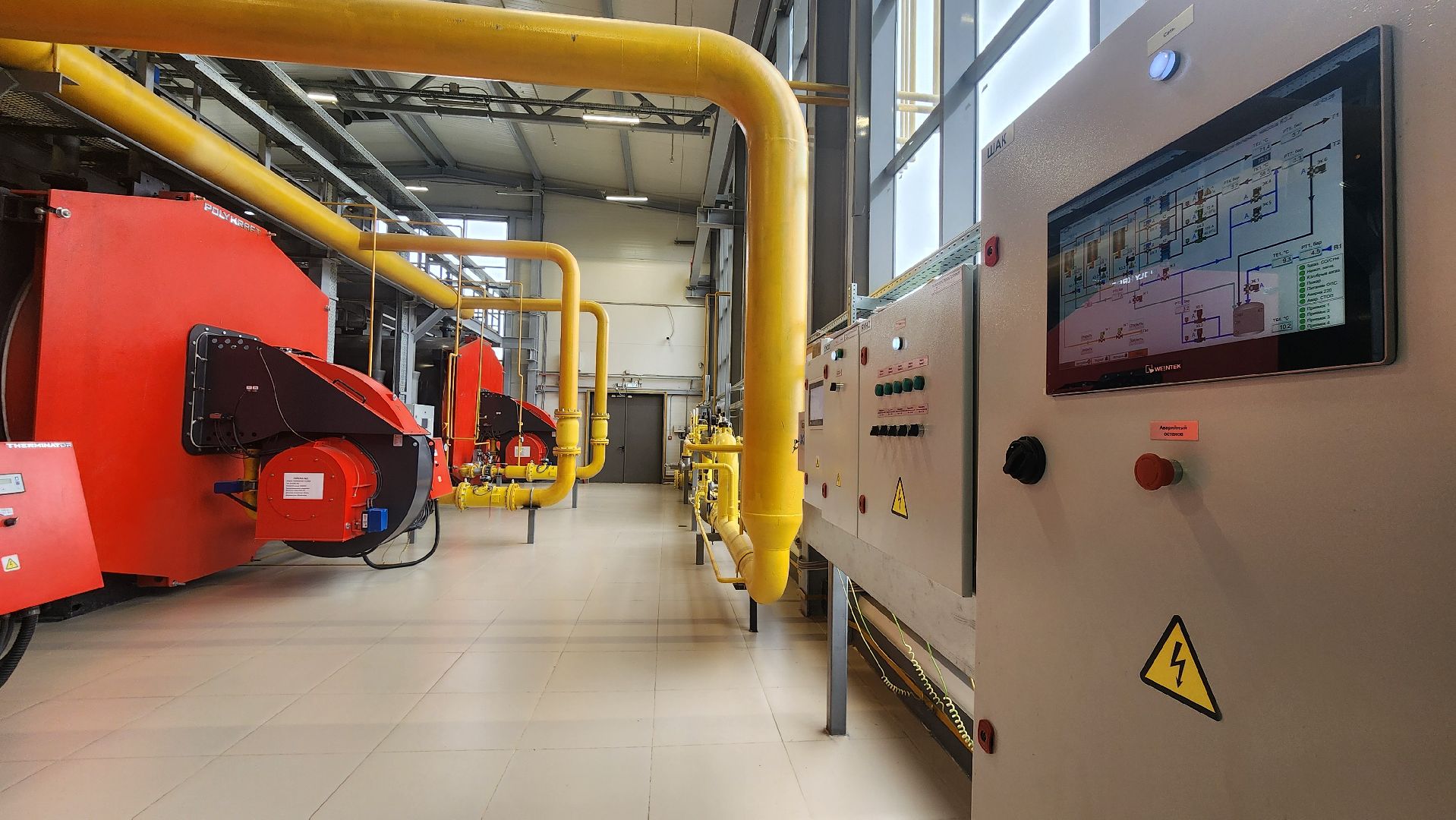 датчики, датчики температуры и давления, цтп, котельная, тепловой пункт, домодедово, подмосковье ,