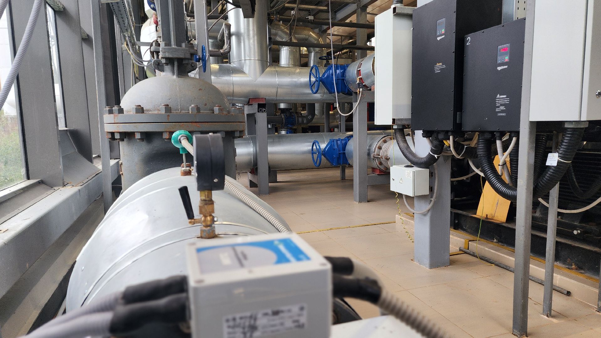 датчики, датчики температуры и давления, цтп, котельная, тепловой пункт, домодедово, подмосковье ,