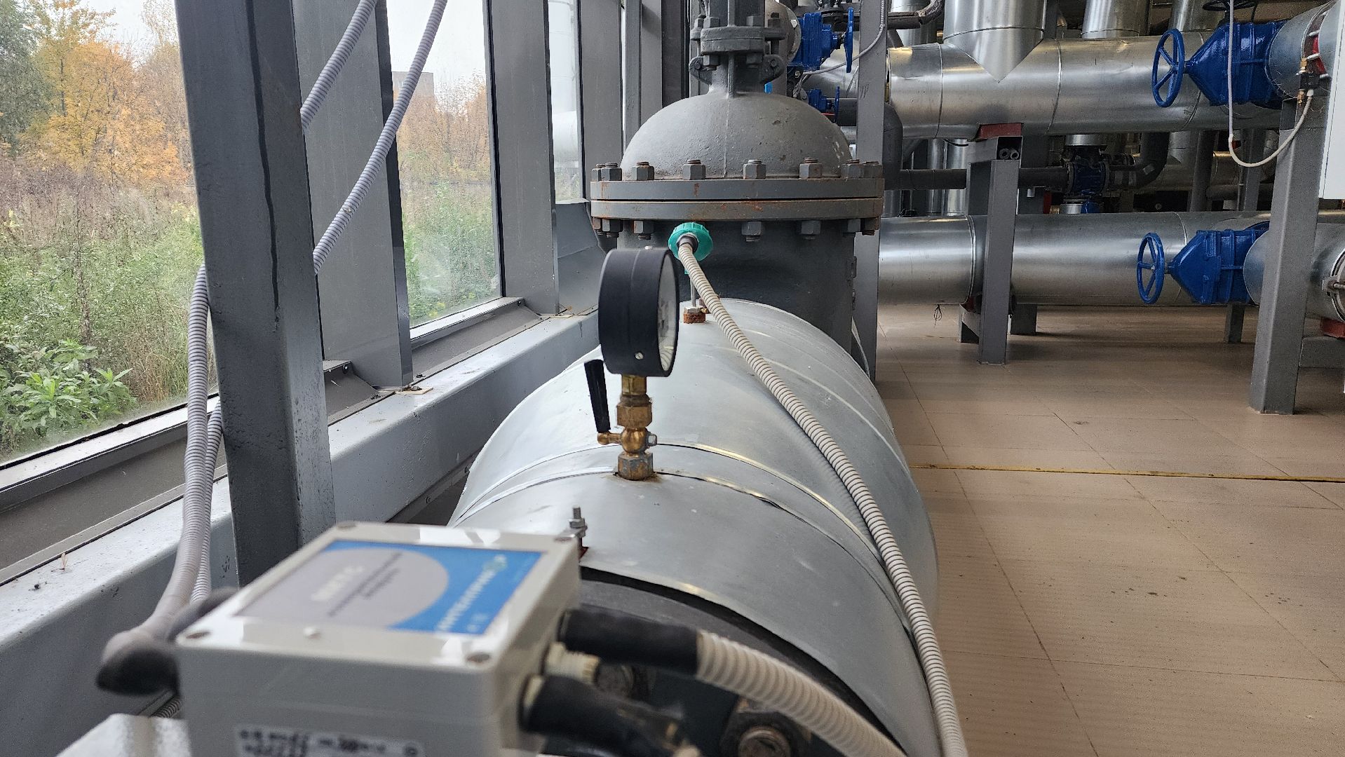 датчики, датчики температуры и давления, цтп, котельная, тепловой пункт, домодедово, подмосковье ,