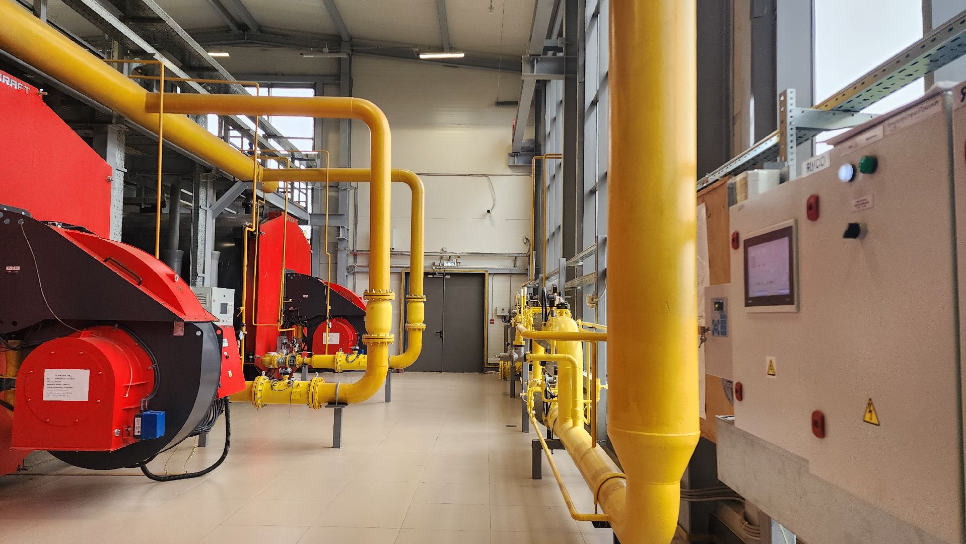 датчики, датчики температуры и давления, цтп, котельная, тепловой пункт, домодедово, подмосковье ,