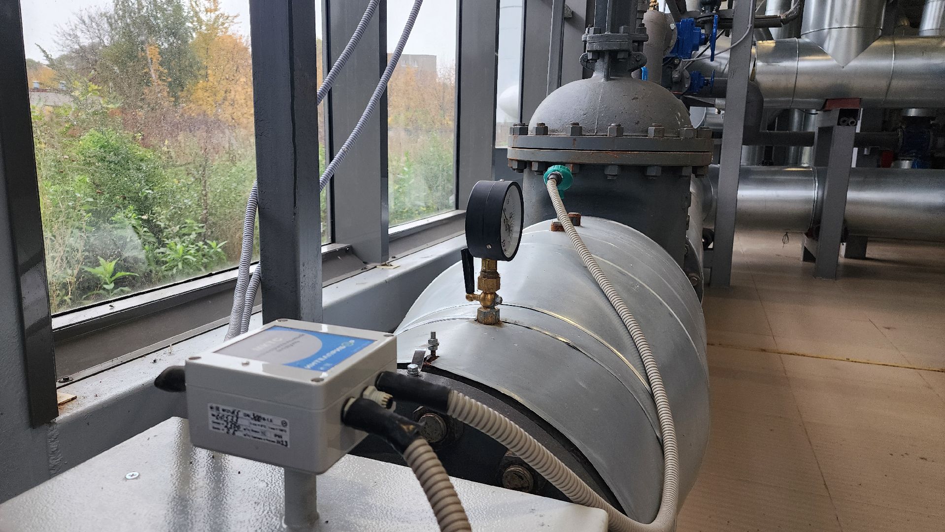 датчики, датчики температуры и давления, цтп, котельная, тепловой пункт, домодедово, подмосковье ,