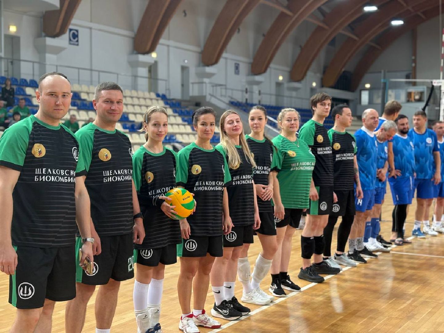 спорт, волейбол, ветеринарно-биологическая промышленность, сельхозпредприятие, щелковский биокомбинат, лосино-петровский,