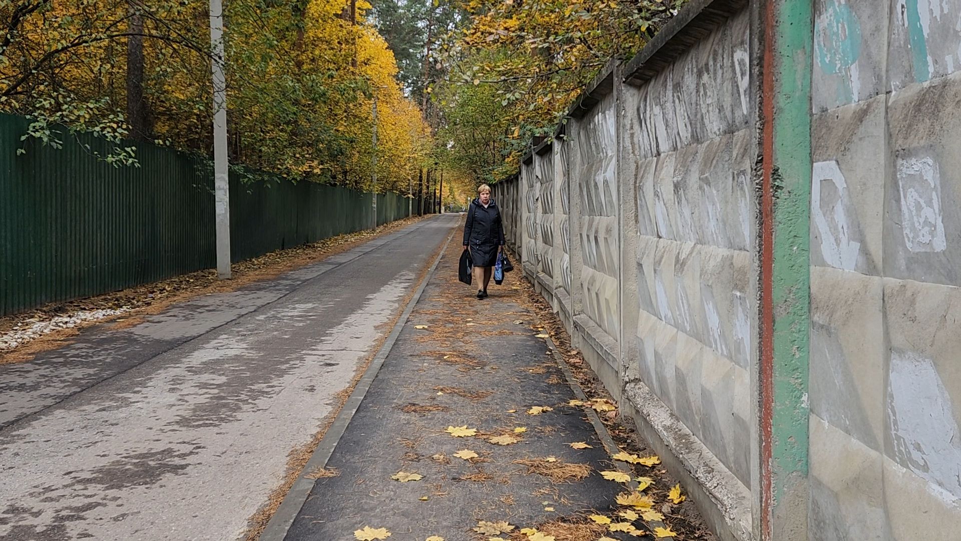 раменское, дороги, новые тротуары в поселке кратово,