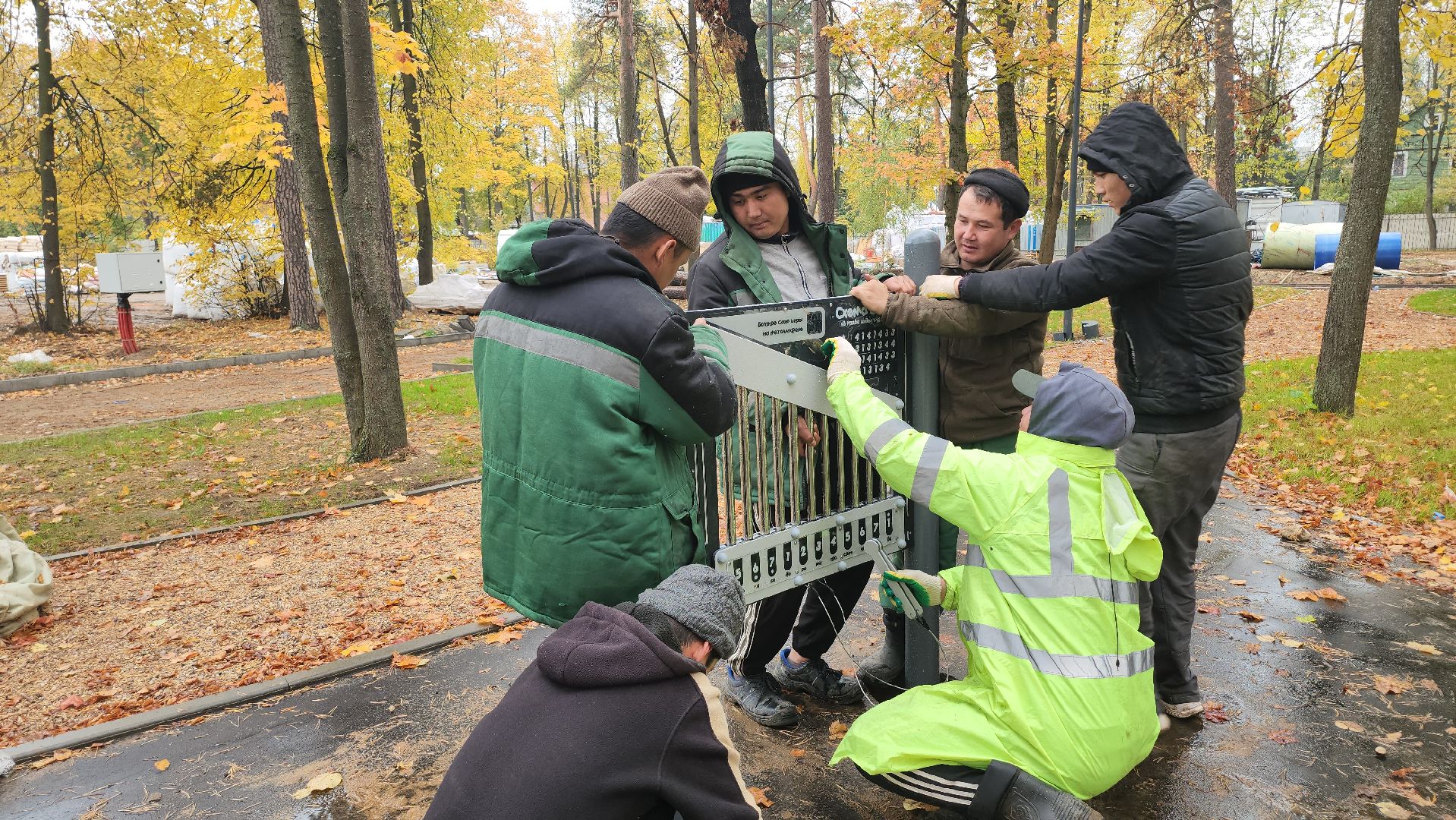 Люберцы, летний парк в малаховке, благоустройство,