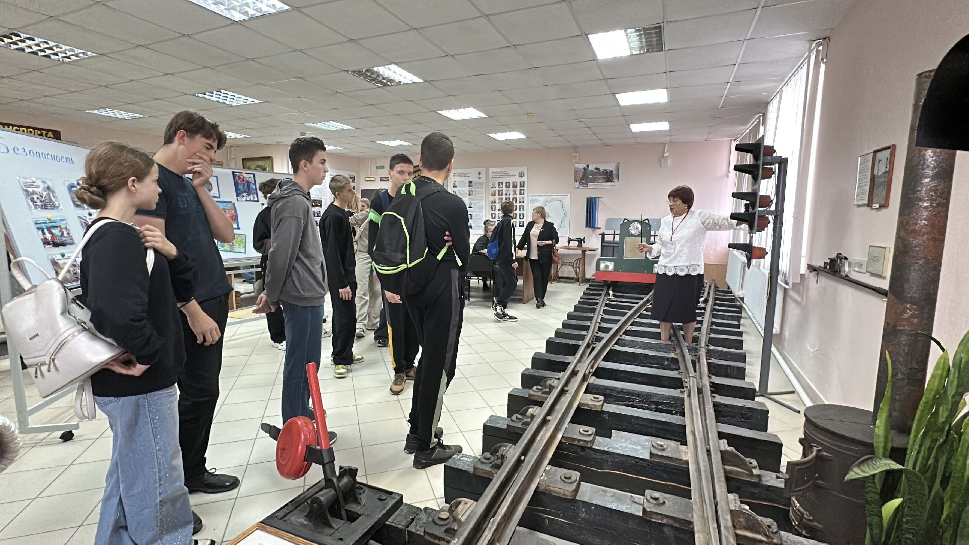 Пушкинский городской округ, Пушкино, Московские железные дороги, Образование, Экскурсия, Депо,