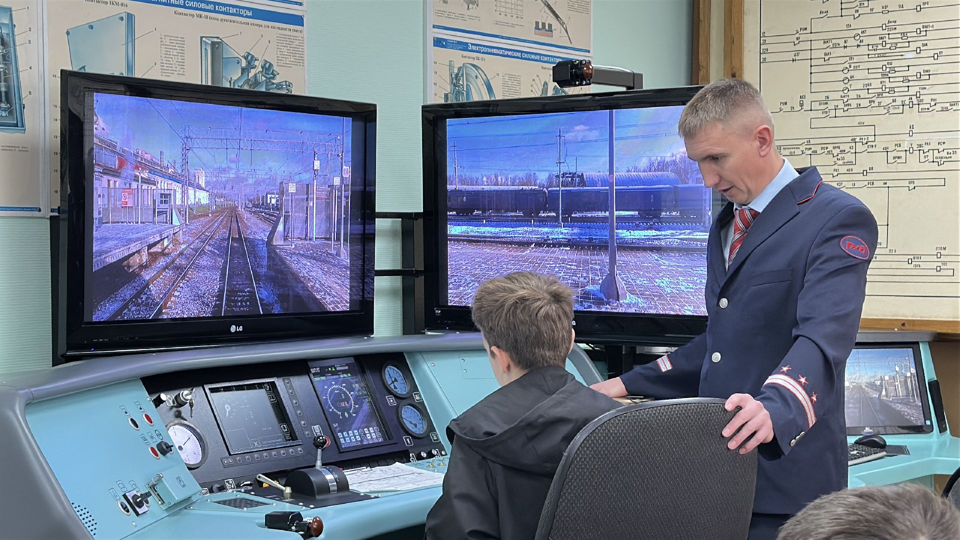 Пушкинский городской округ, Пушкино, Московские железные дороги, Образование, Экскурсия, Депо,