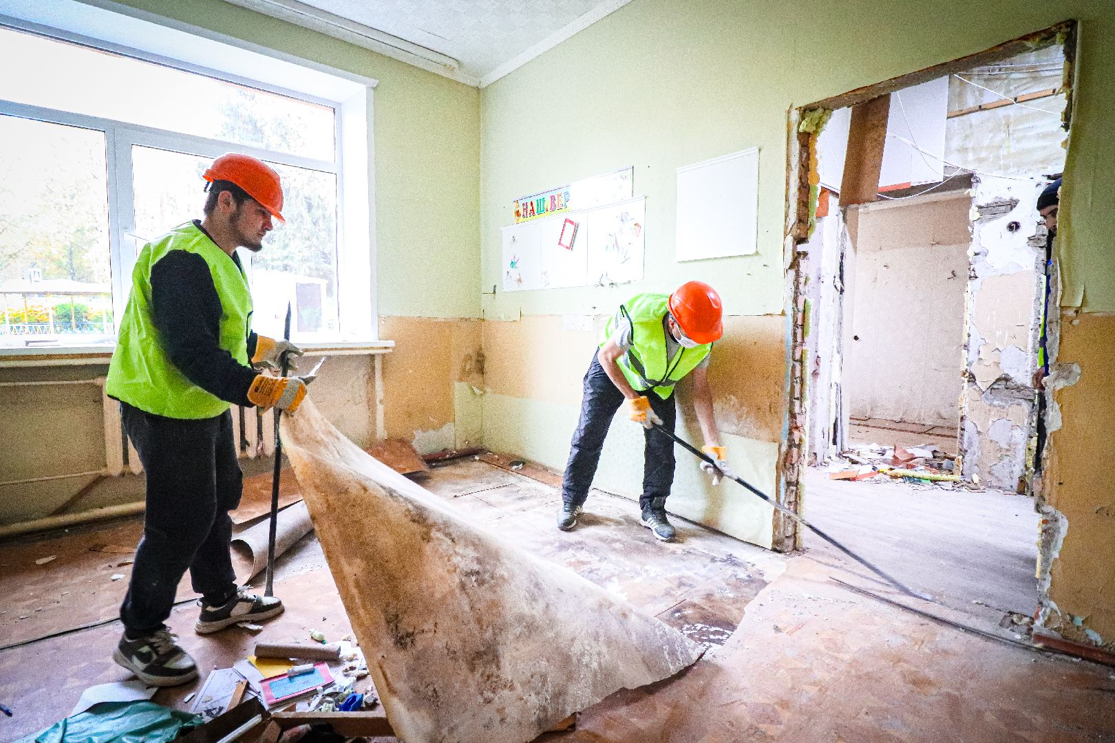 клин, общество, строительство, капремонт детского сада, подмосковье,