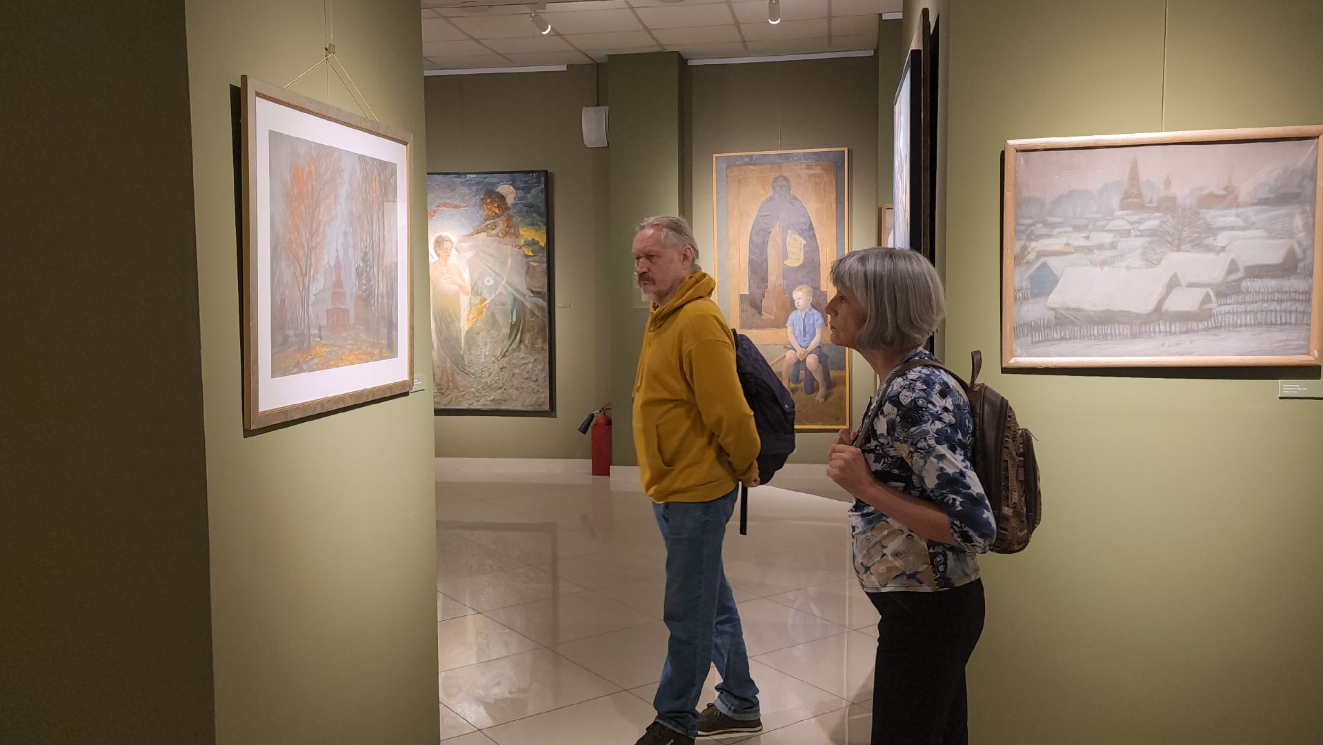 Люберецкая картинная галерея, русский реализм, художники,