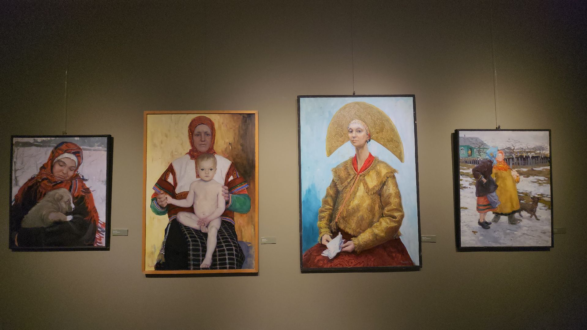 Люберецкая картинная галерея, русский реализм, художники,