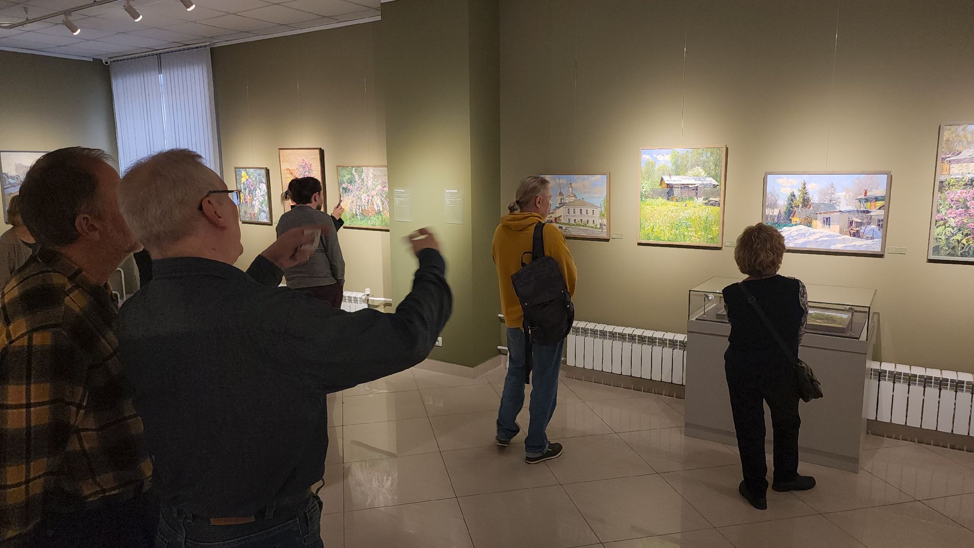 Люберецкая картинная галерея, русский реализм, художники,