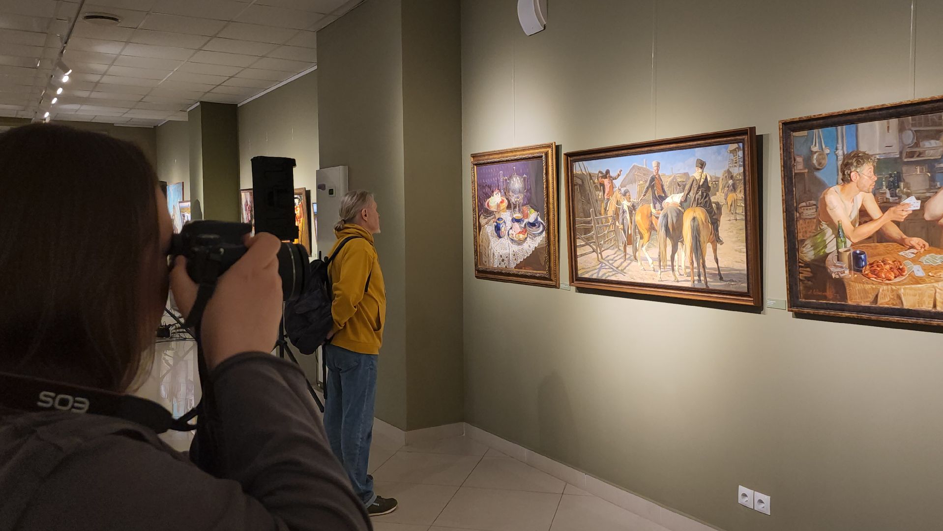 Люберецкая картинная галерея, русский реализм, художники,