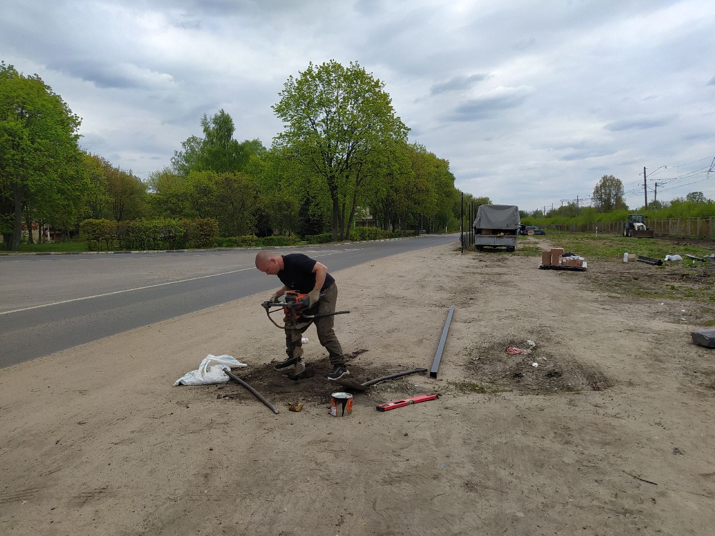 Шумозащитный экран, конструкция, дорога