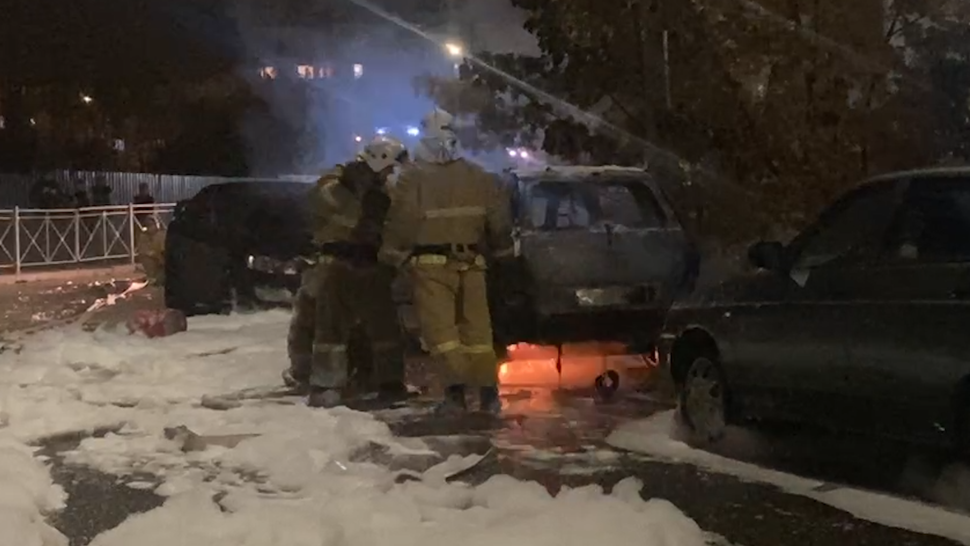 чп, пожар, сгорел автомобиль, власиха чп, форд фиеста сгорел,