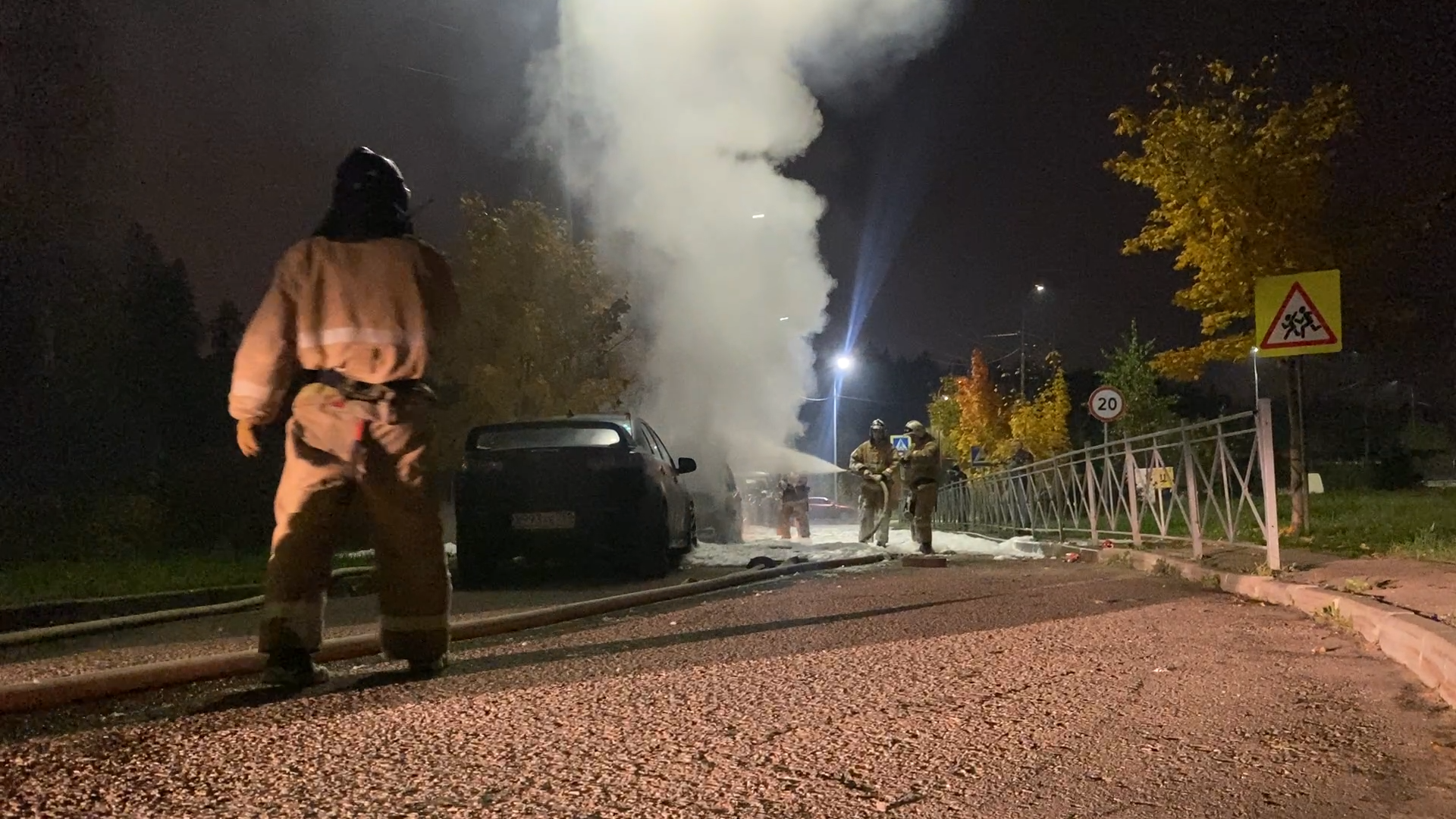 чп, пожар, сгорел автомобиль, власиха чп, форд фиеста сгорел,