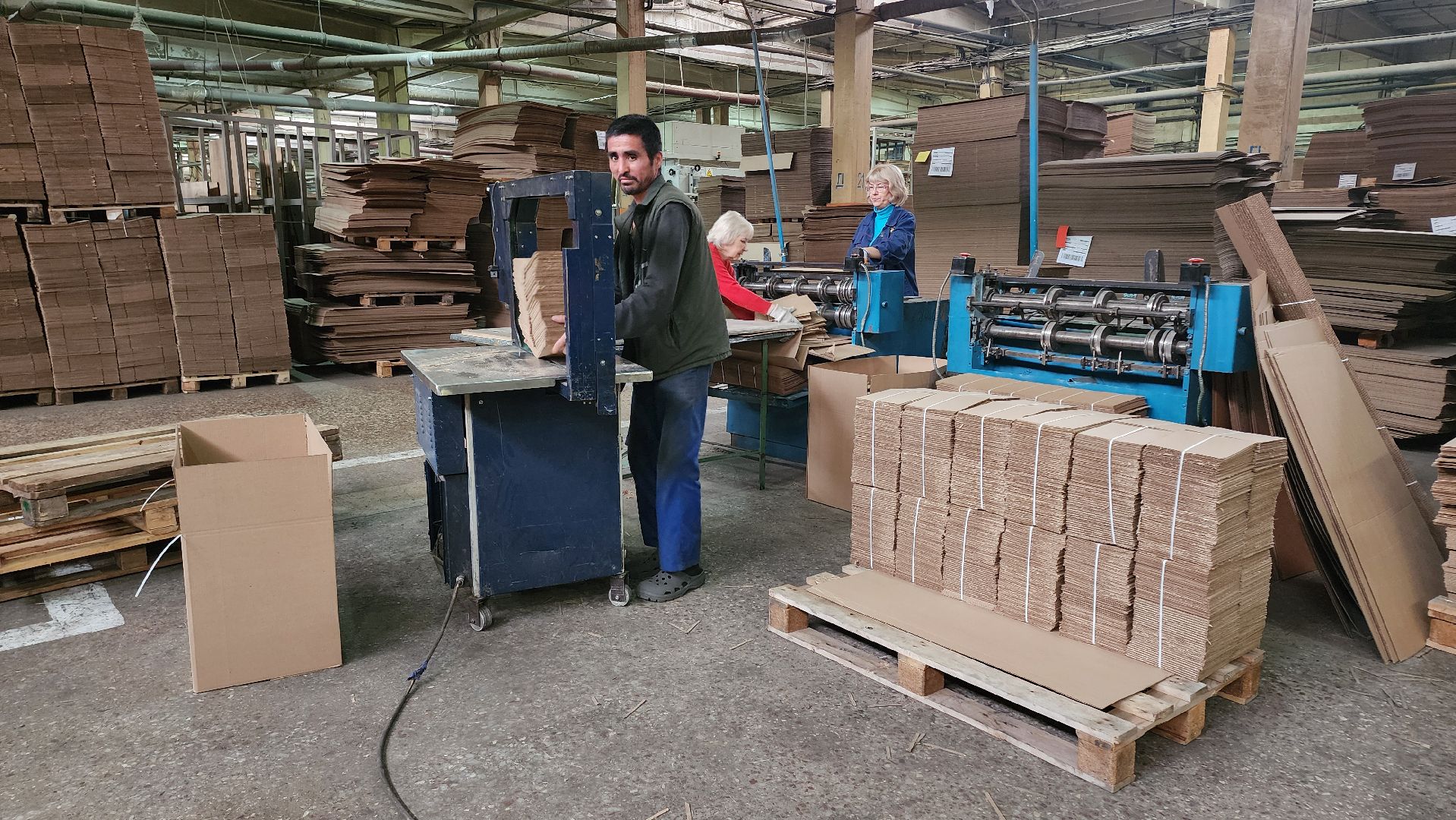 кашира, экономика, промышленный туризм,  семьи сво, участники сво, гофрон, завод, производство, гофрокартон,