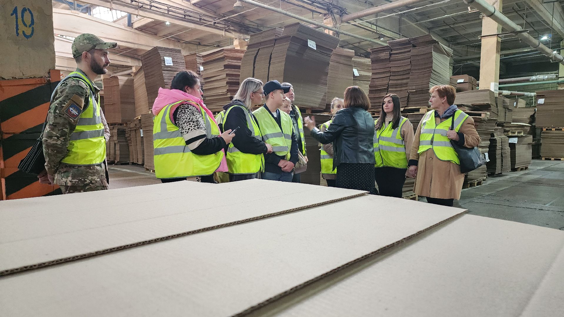 кашира, экономика, промышленный туризм,  семьи сво, участники сво, гофрон, завод, производство, гофрокартон,