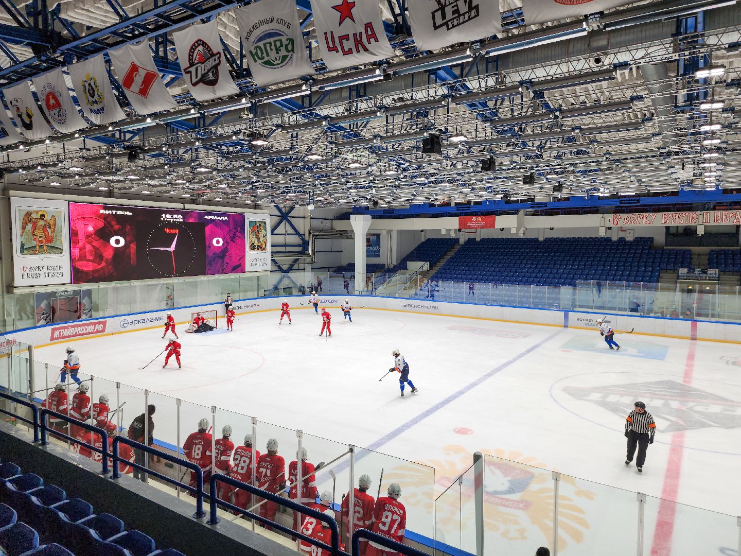 Чехов, Хоккей, первенство мо, Витязь,