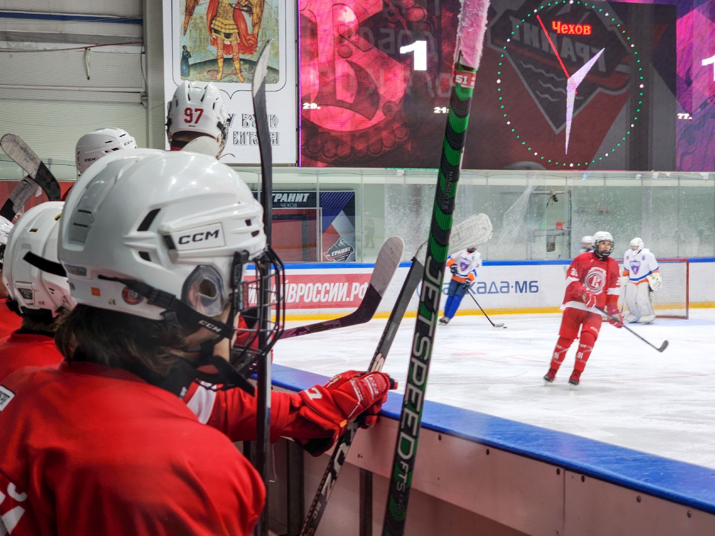 Чехов, Хоккей, первенство мо, Витязь,