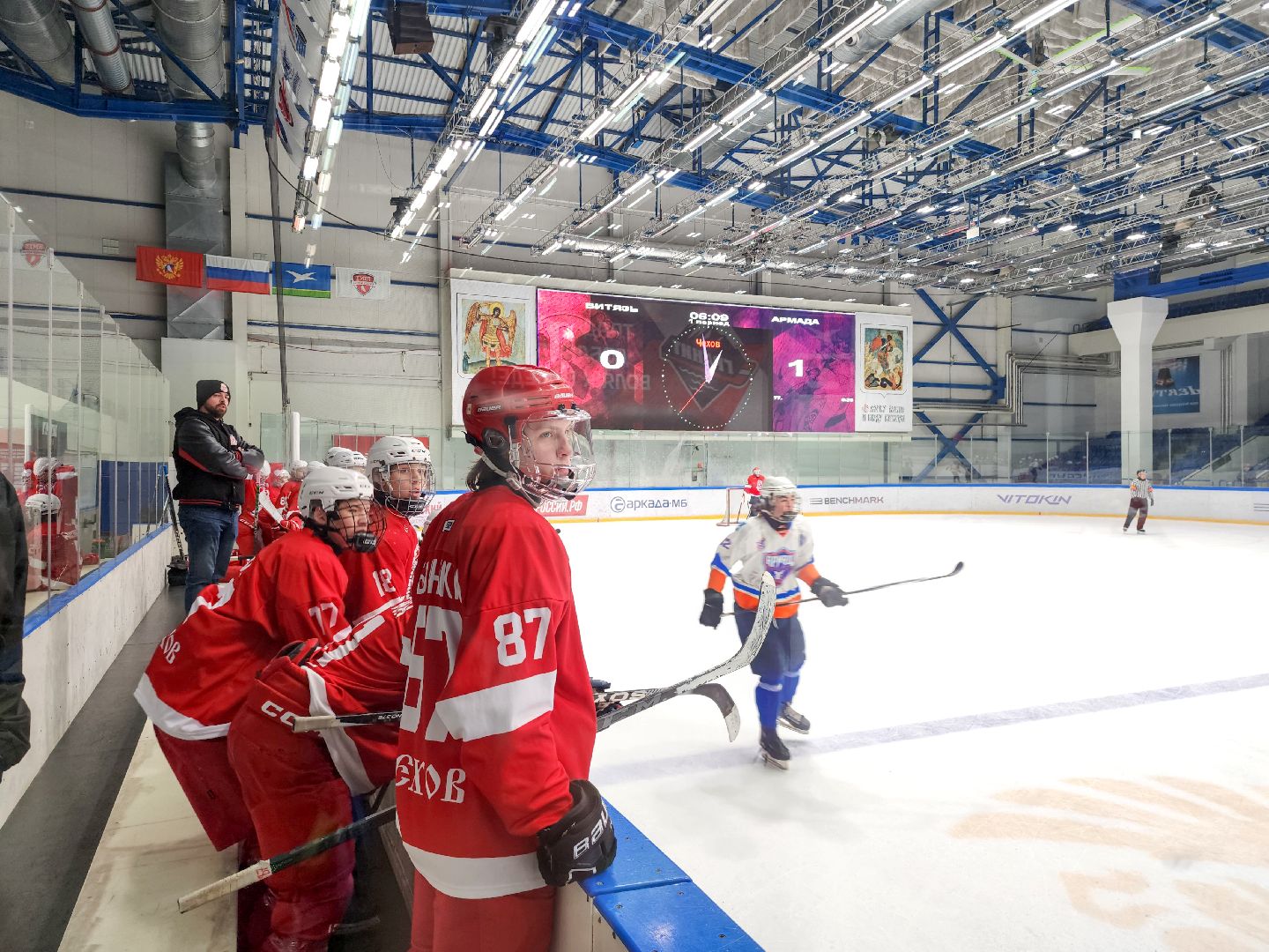 Чехов, Хоккей, первенство мо, Витязь,