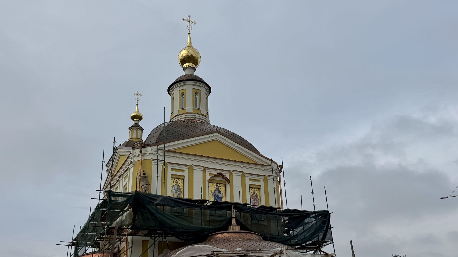 сергиев посад, храм Воскресения Христова, реставрация храма,