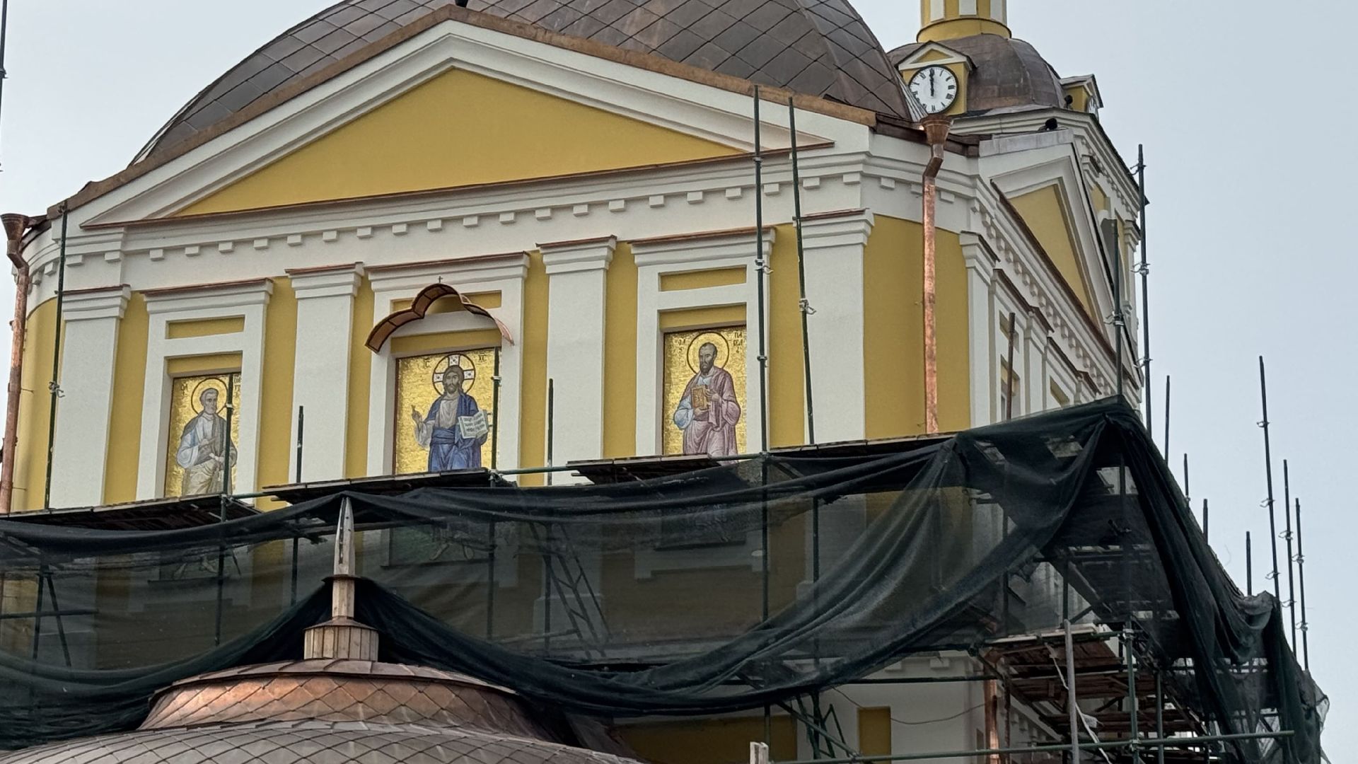 сергиев посад, храм Воскресения Христова, реставрация храма,