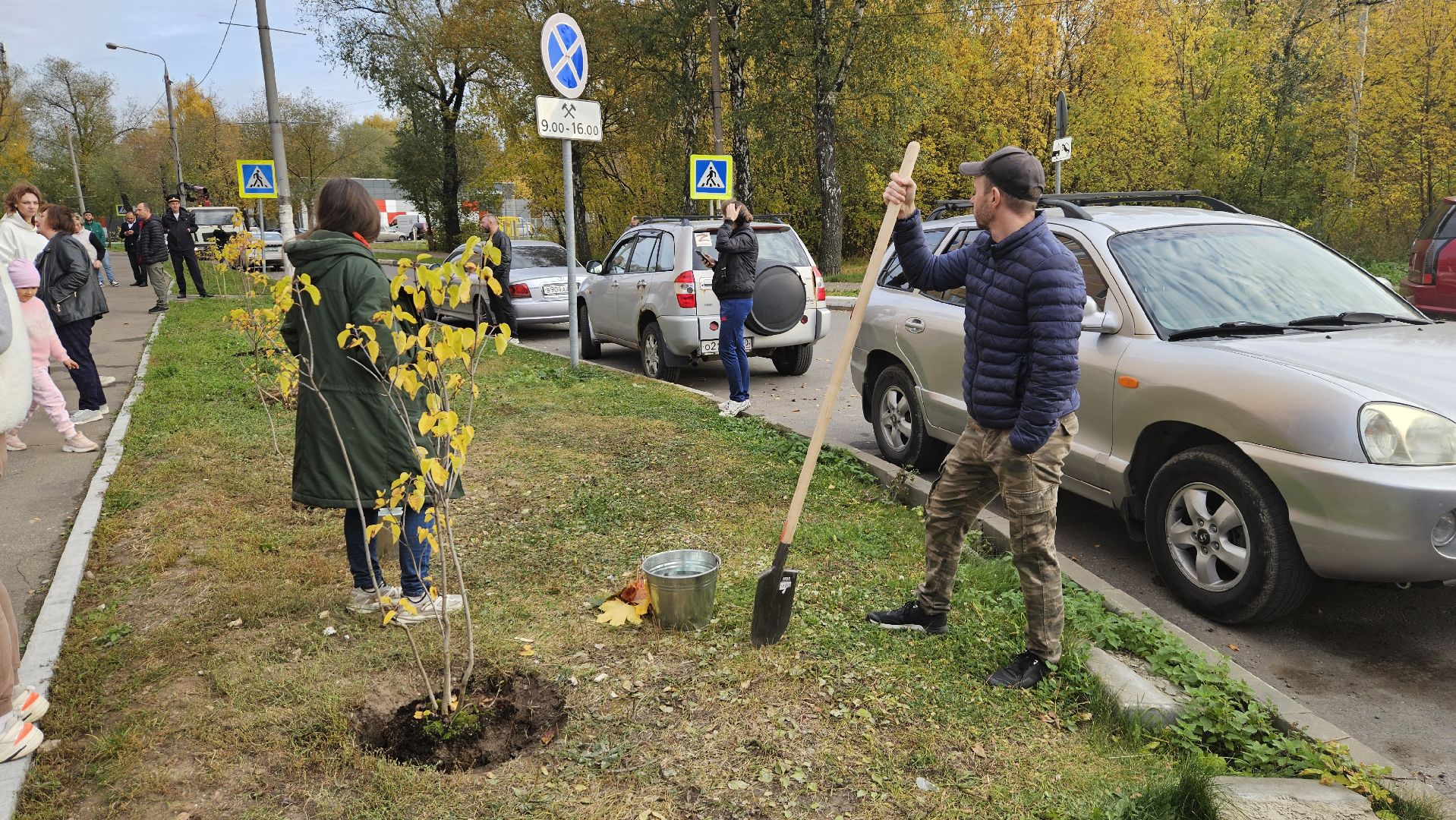 долгопрудный, благоустройство, сирень, акция посади дерево,