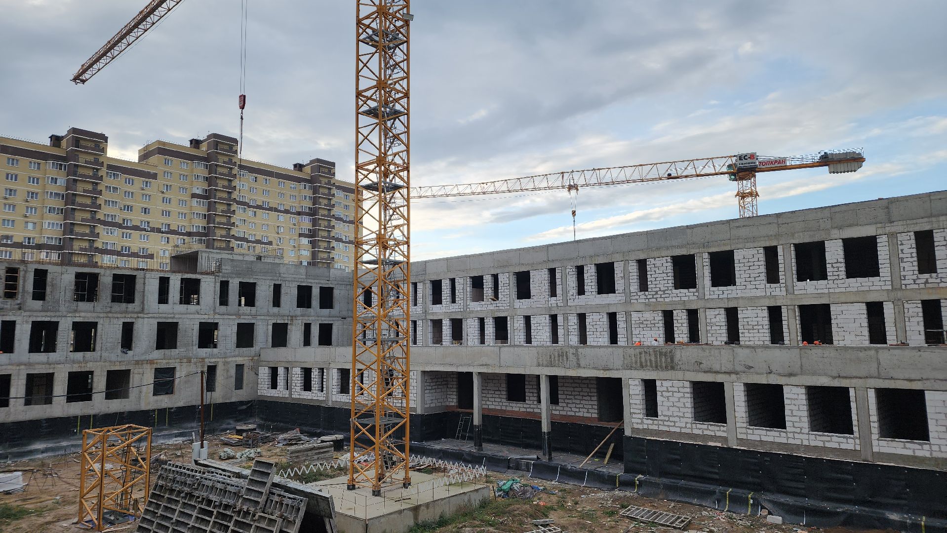 строительство, школа, лосино-петровский,