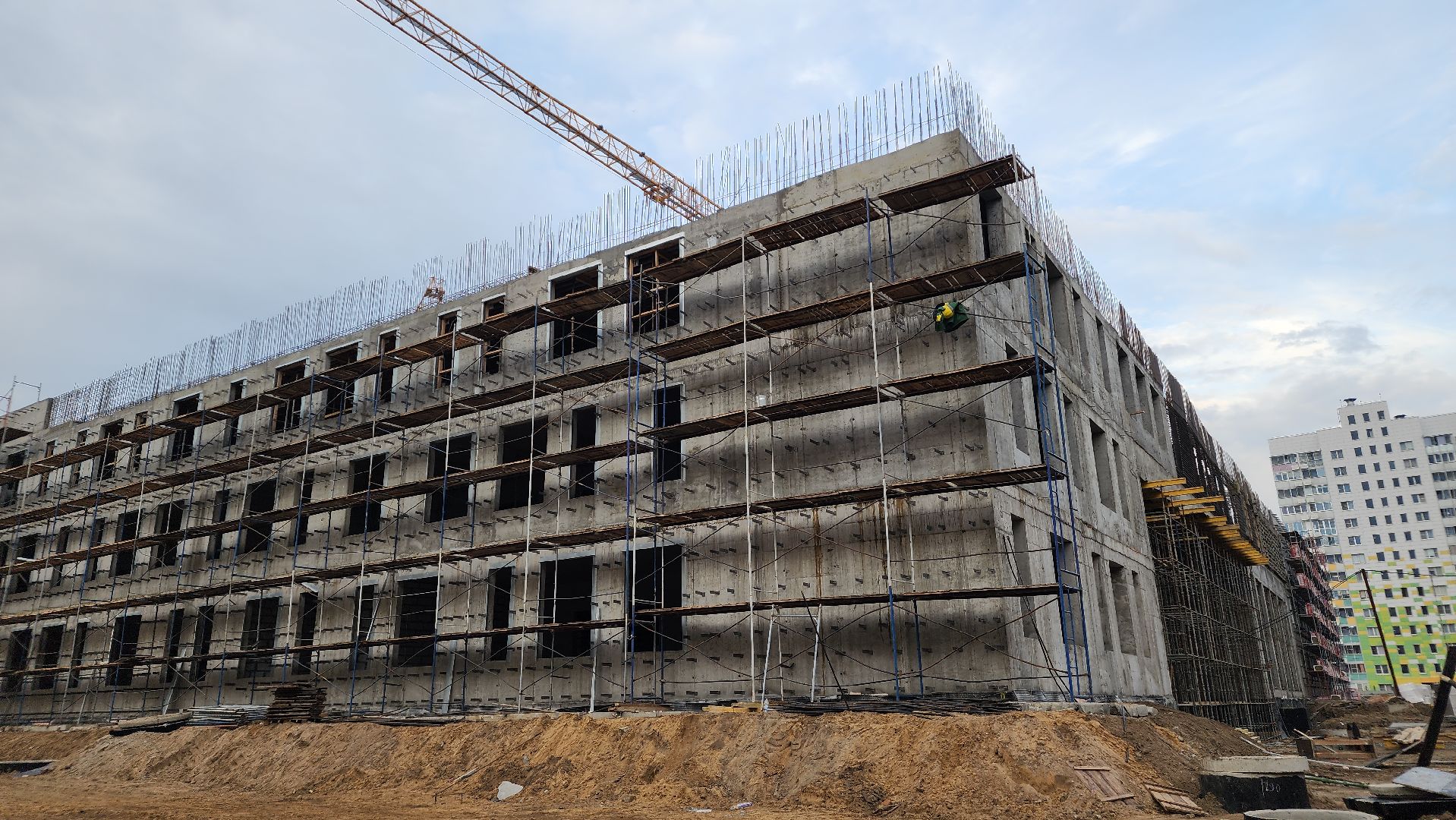 строительство, школа, лосино-петровский,