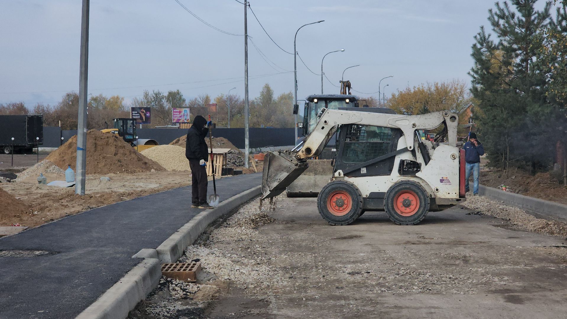 дороги, дорожный ремонт, ливневка, лосино-петровский,