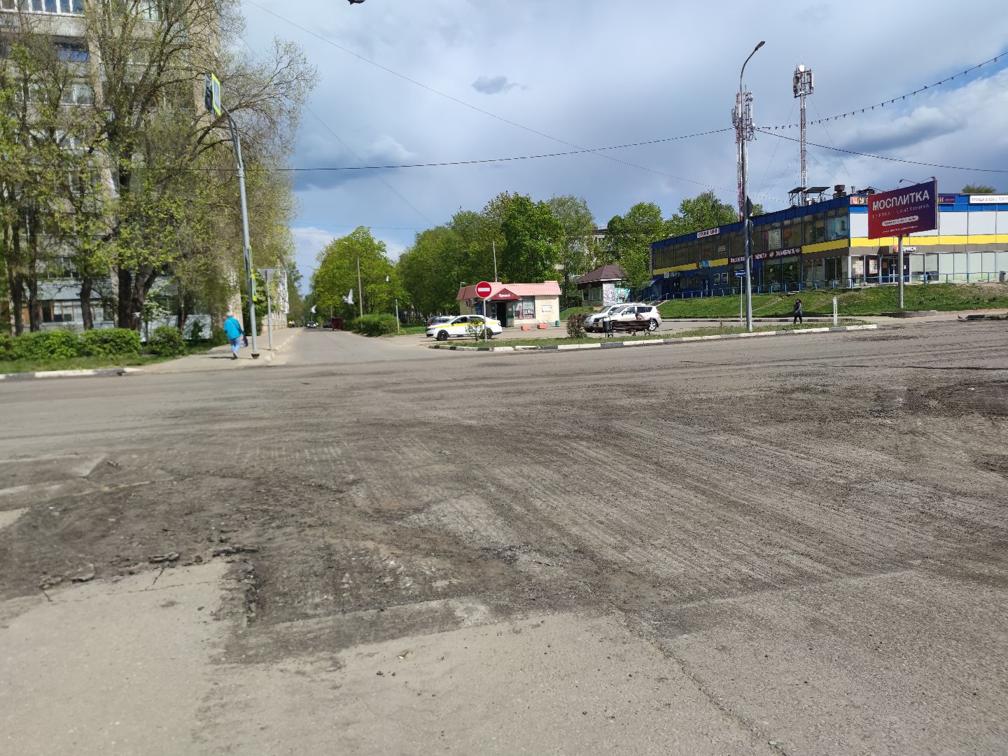 Благоустройство, ремонт дороги, Дубна