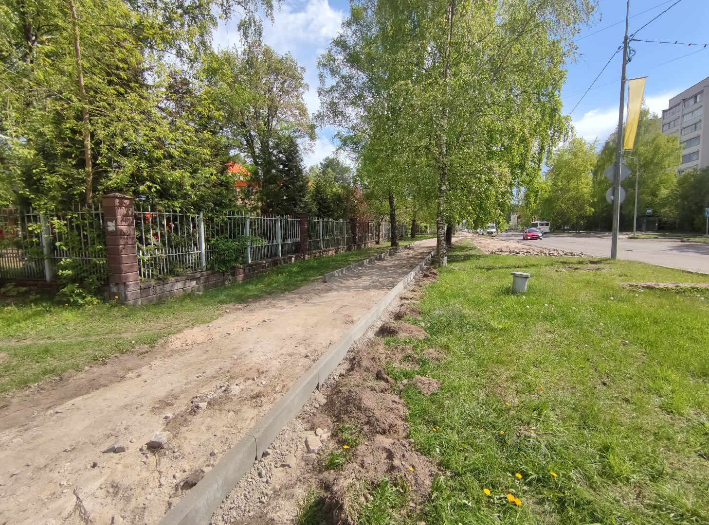 Благоустройство, ремонт дороги, Дубна