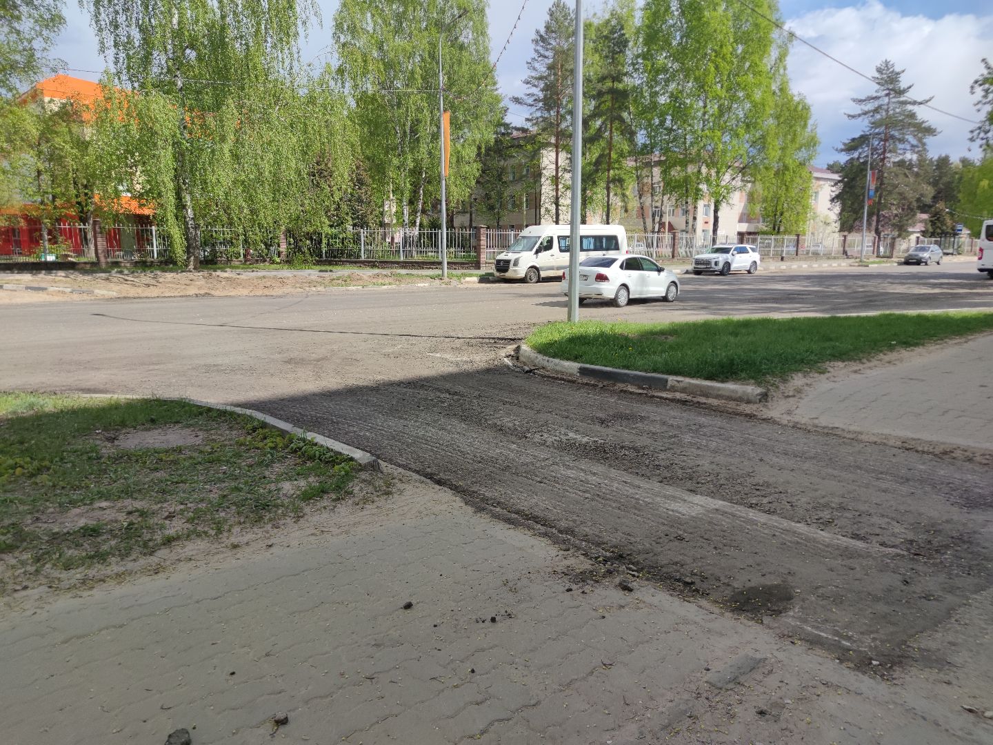 Благоустройство, ремонт дороги, Дубна