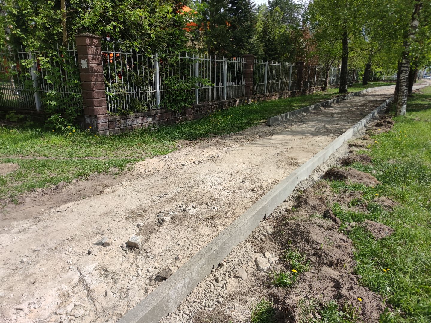 Благоустройство, ремонт дороги, Дубна