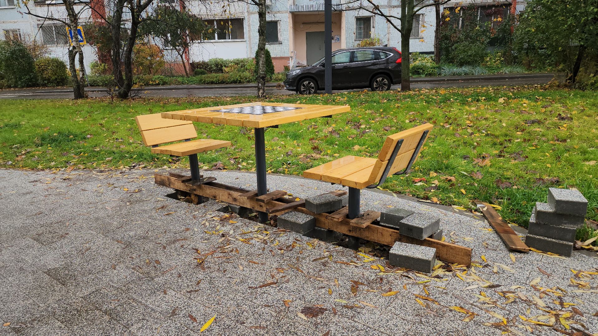 королёв, Благоустройство , юбилейный, новая пешеходная зона,