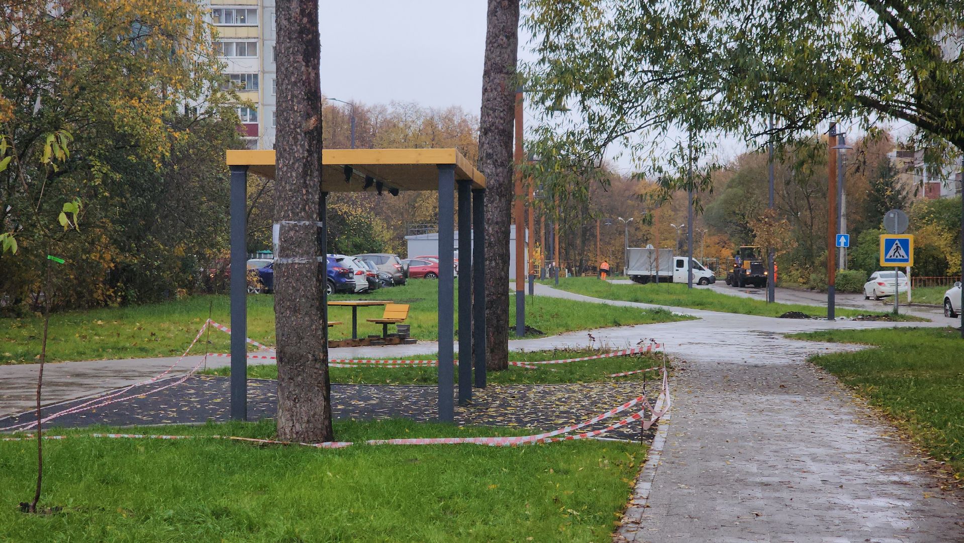 королёв, Благоустройство , юбилейный, новая пешеходная зона,